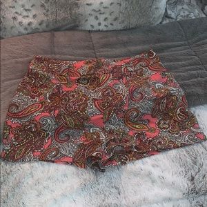 HM Paisley shorts